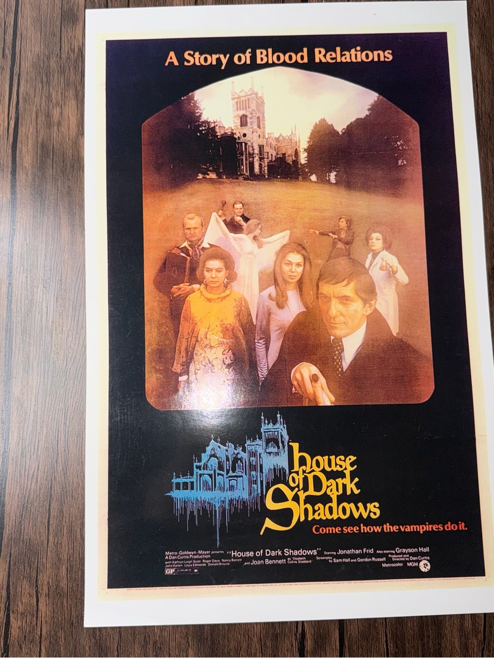 House of Dark Shadows (1970) Movie Poster Reprint - 11x17" Glossy Print